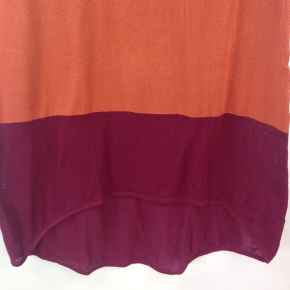 𝅺nwt Elroy Organic Cotton Maxi Skirt Orange/Magenta - Picture 6 of 6
